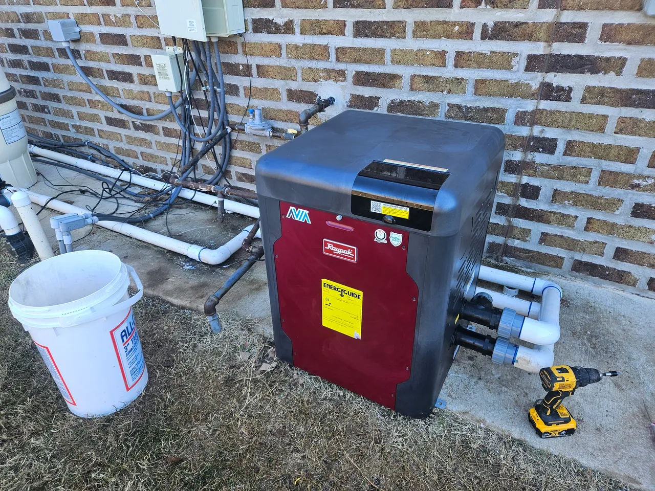 Pool equipment maintenance and water testing